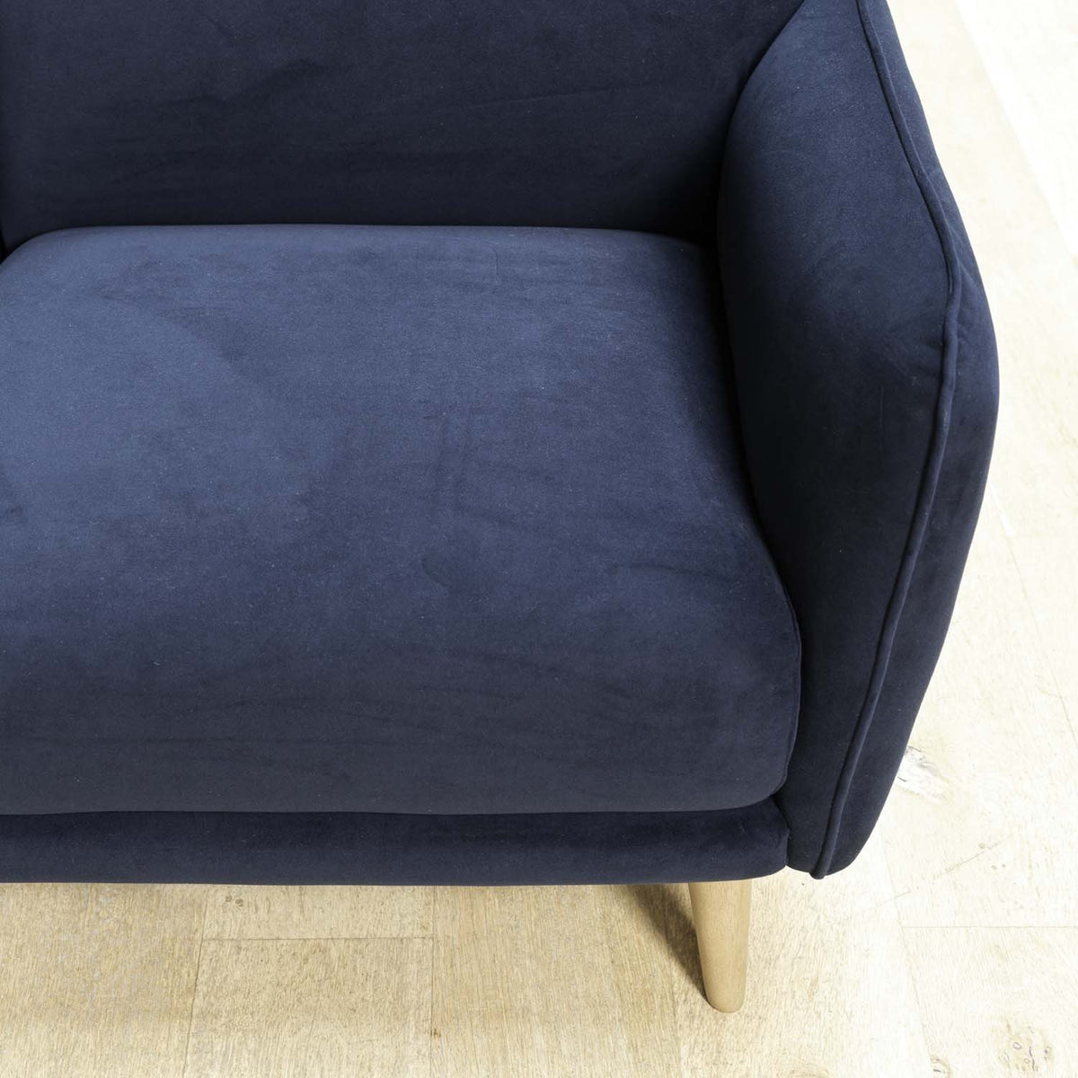 Tamar 2 Seater Sofa in Dark Blue