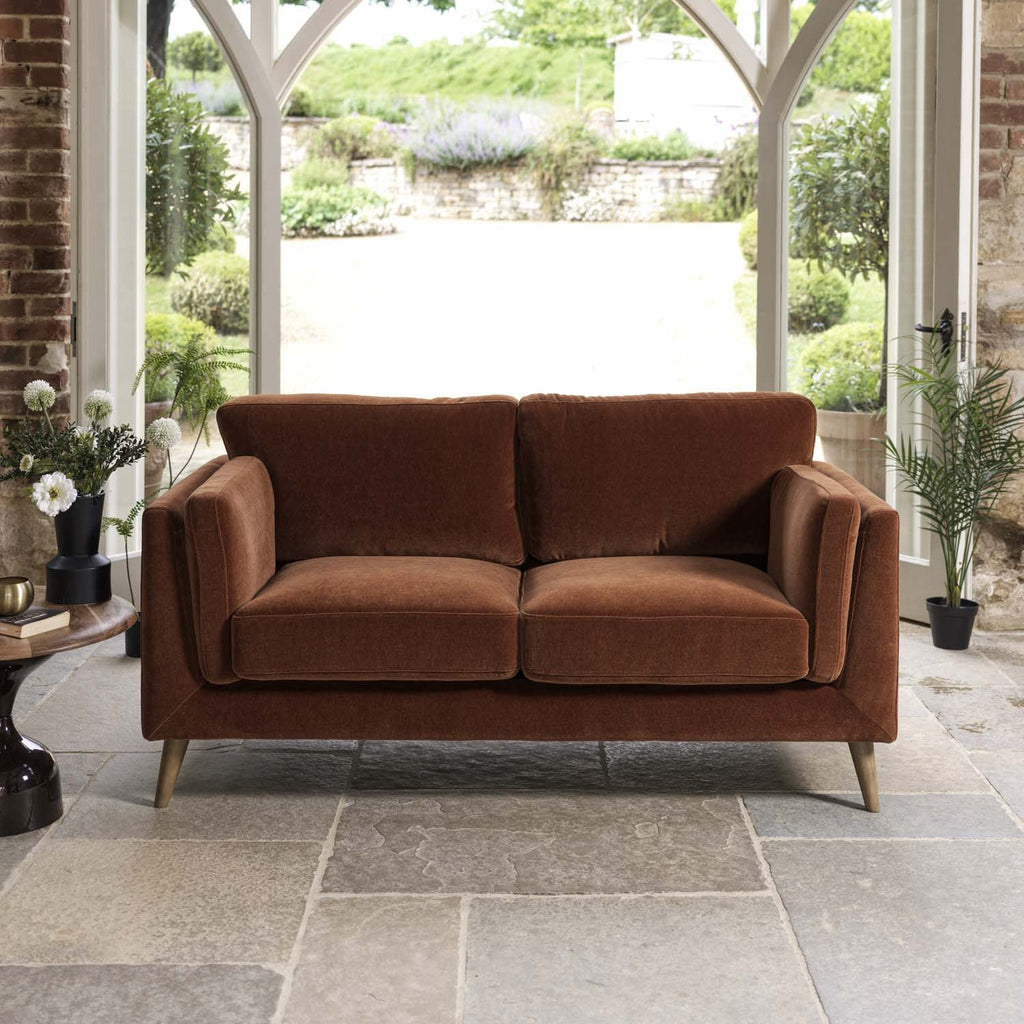 Harris 2 Seater Sofa in Rust