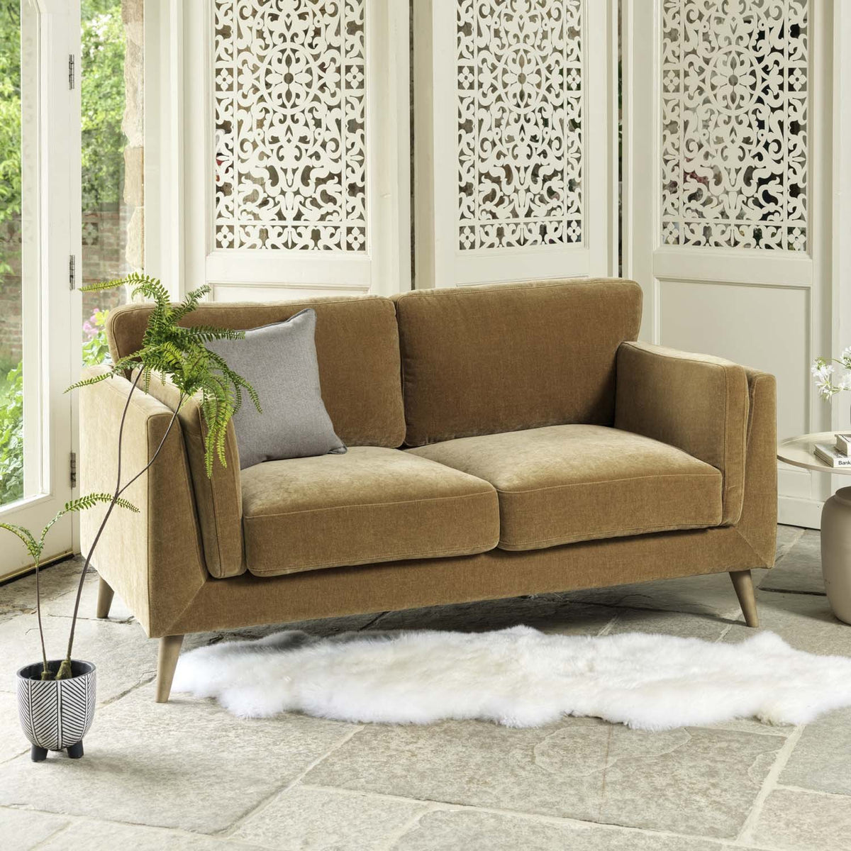 Harris 2 Seater Sofa in Lion