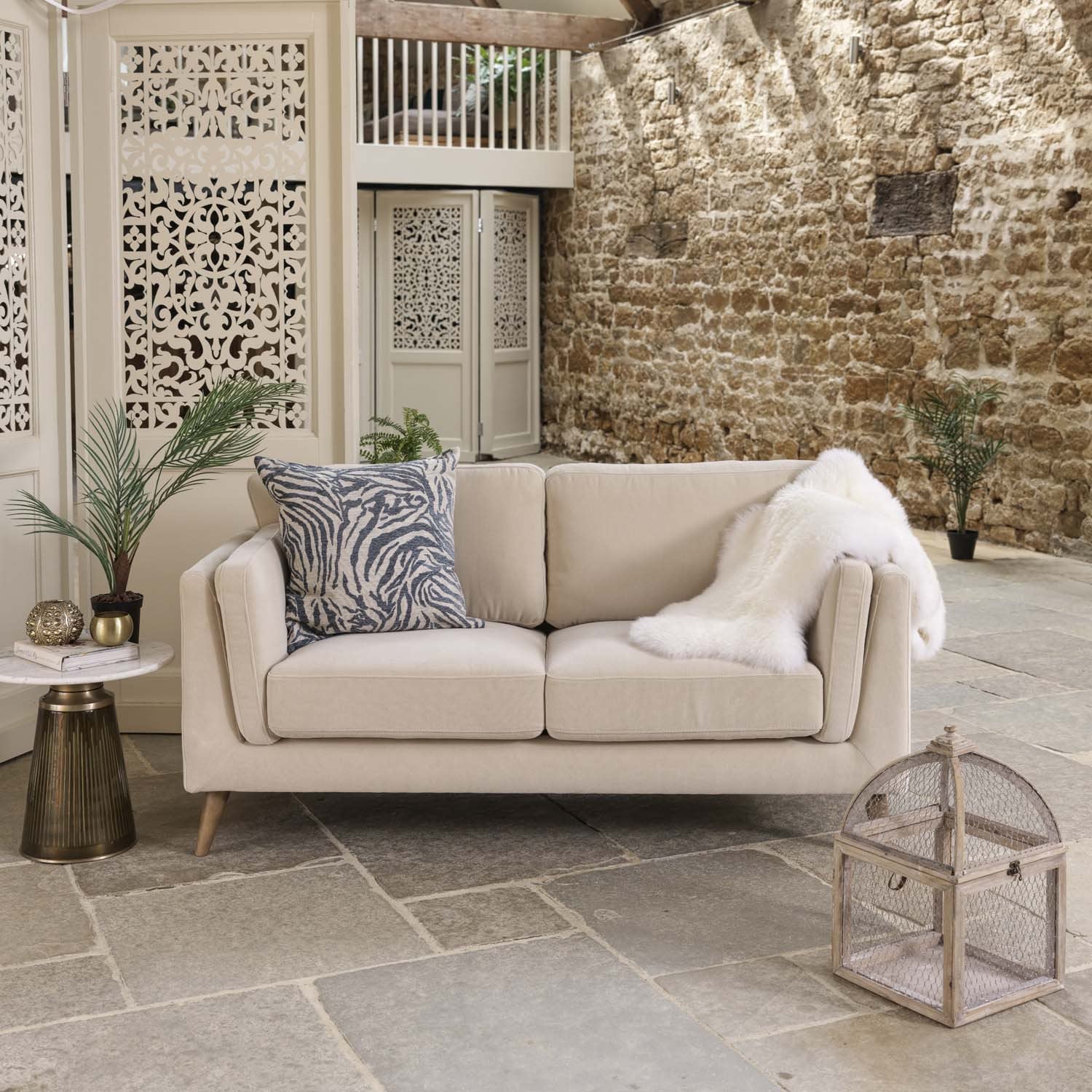 Harris 2 Seater Sofa in Oatmeal