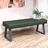 Rubix Low Bench in Olive