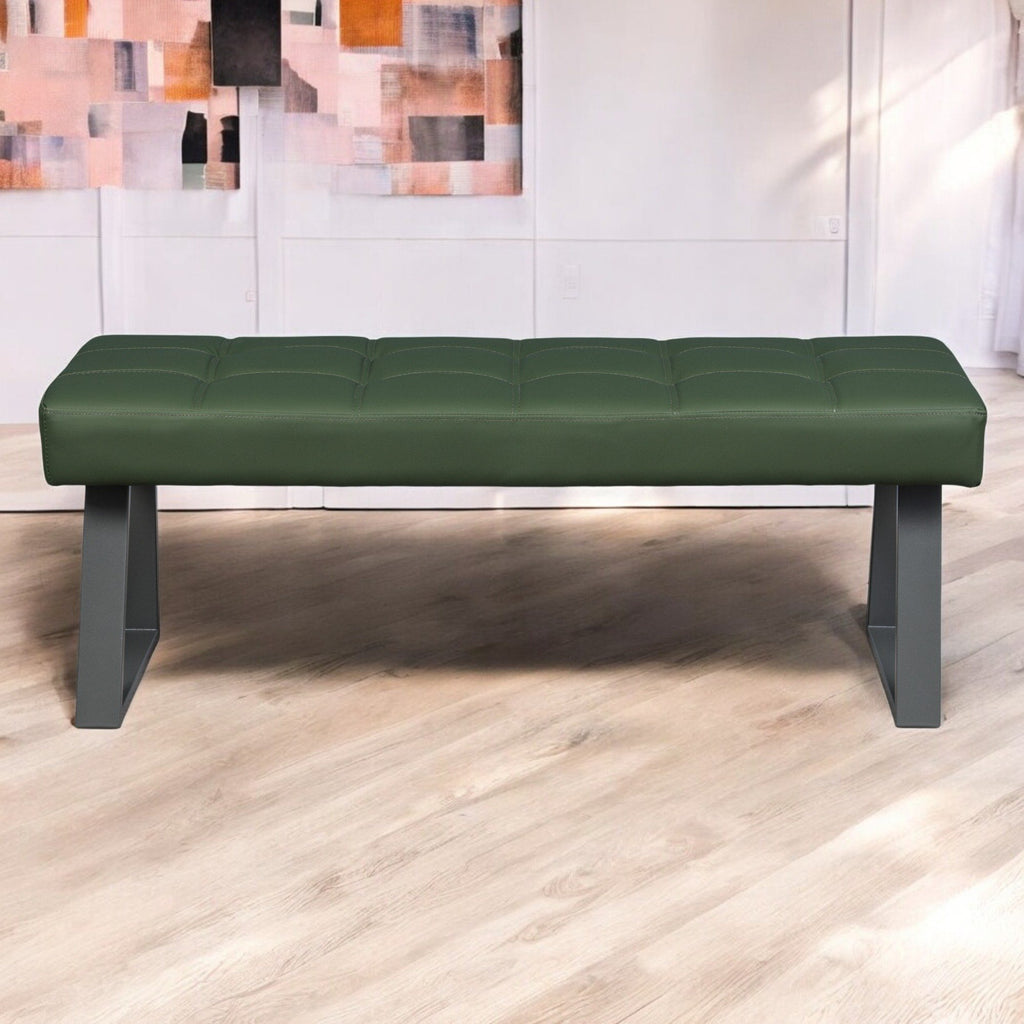 Rubix Low Bench in Olive