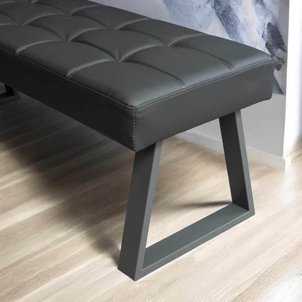 Rubix Low Bench in Grey