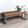 Rubix Low Bench in Tan