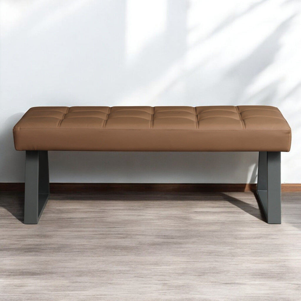 Rubix Low Bench in Tan