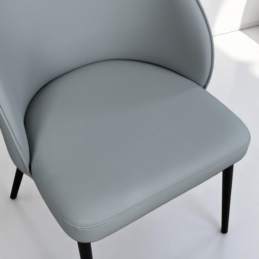 Jupiter Dining Chair in Light Grey (Set of 2)
