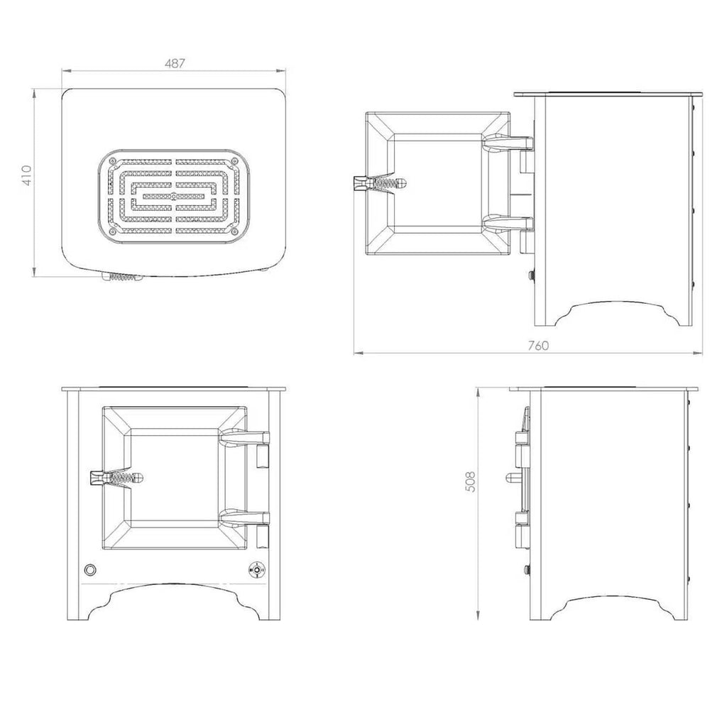 Everhot Electric Stove - with 20 Litre Oven