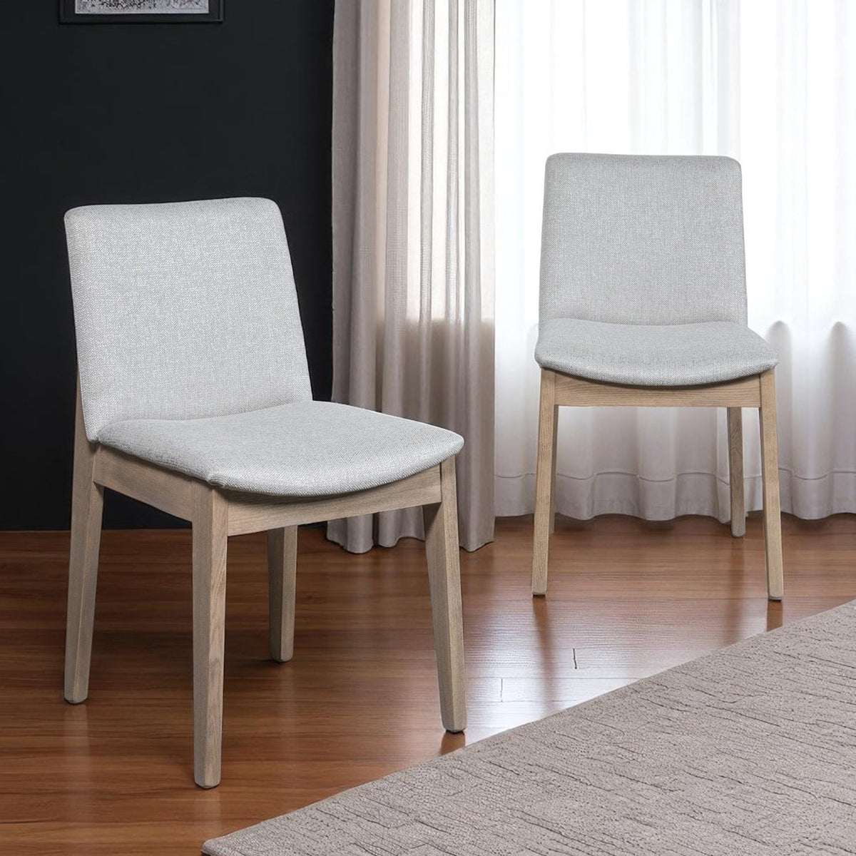 Hampton Dining Chair in Beige (Set of 2)