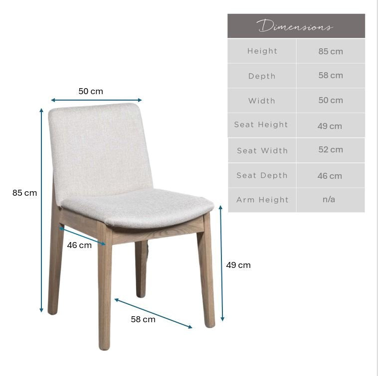 Hampton Dining Chair - Grey (Set of 2)