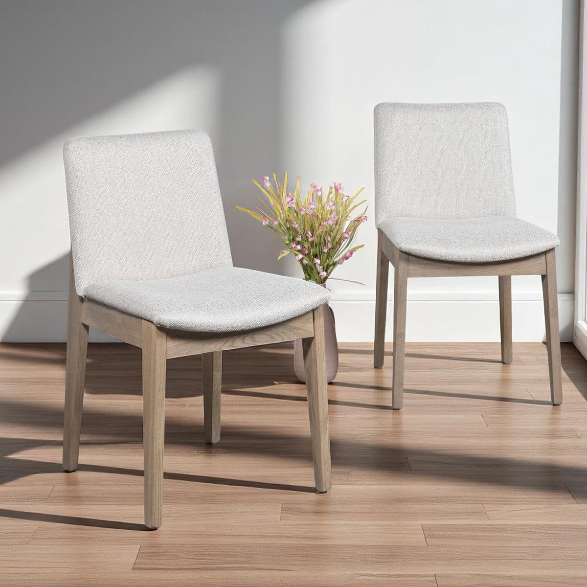 Hampton Dining Chair - Grey (Set of 2)