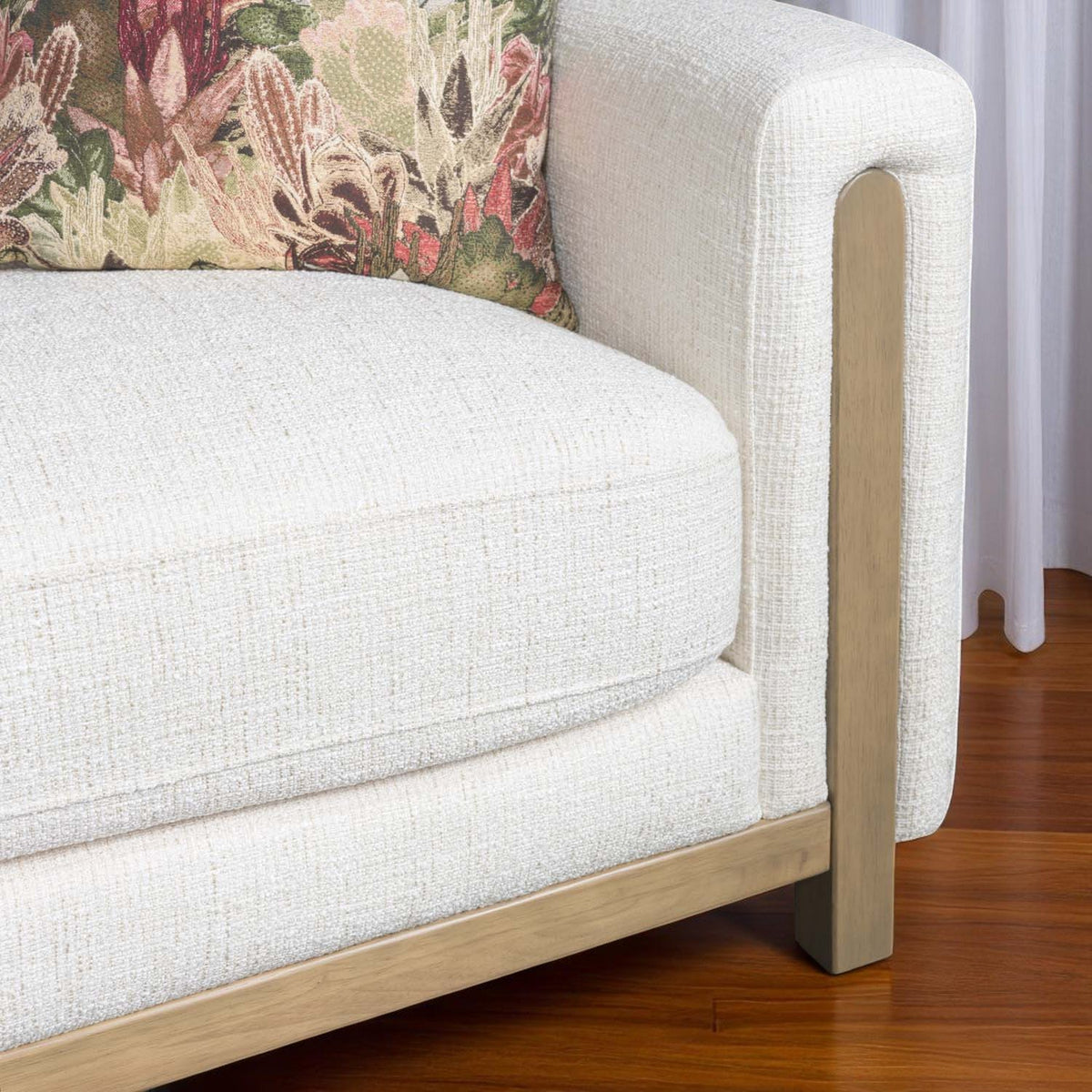 Eden 3 Seater Sofa - Cream