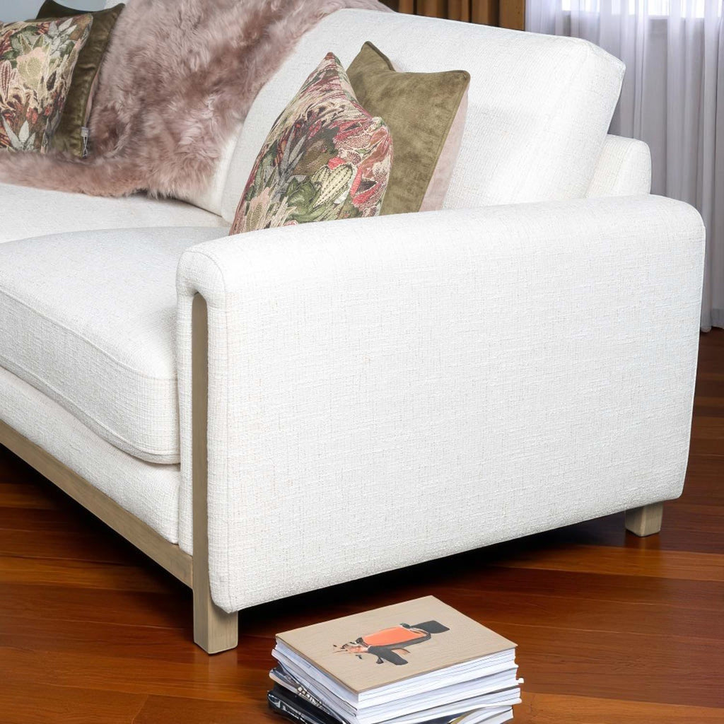 Eden 3 Seater Sofa - Cream