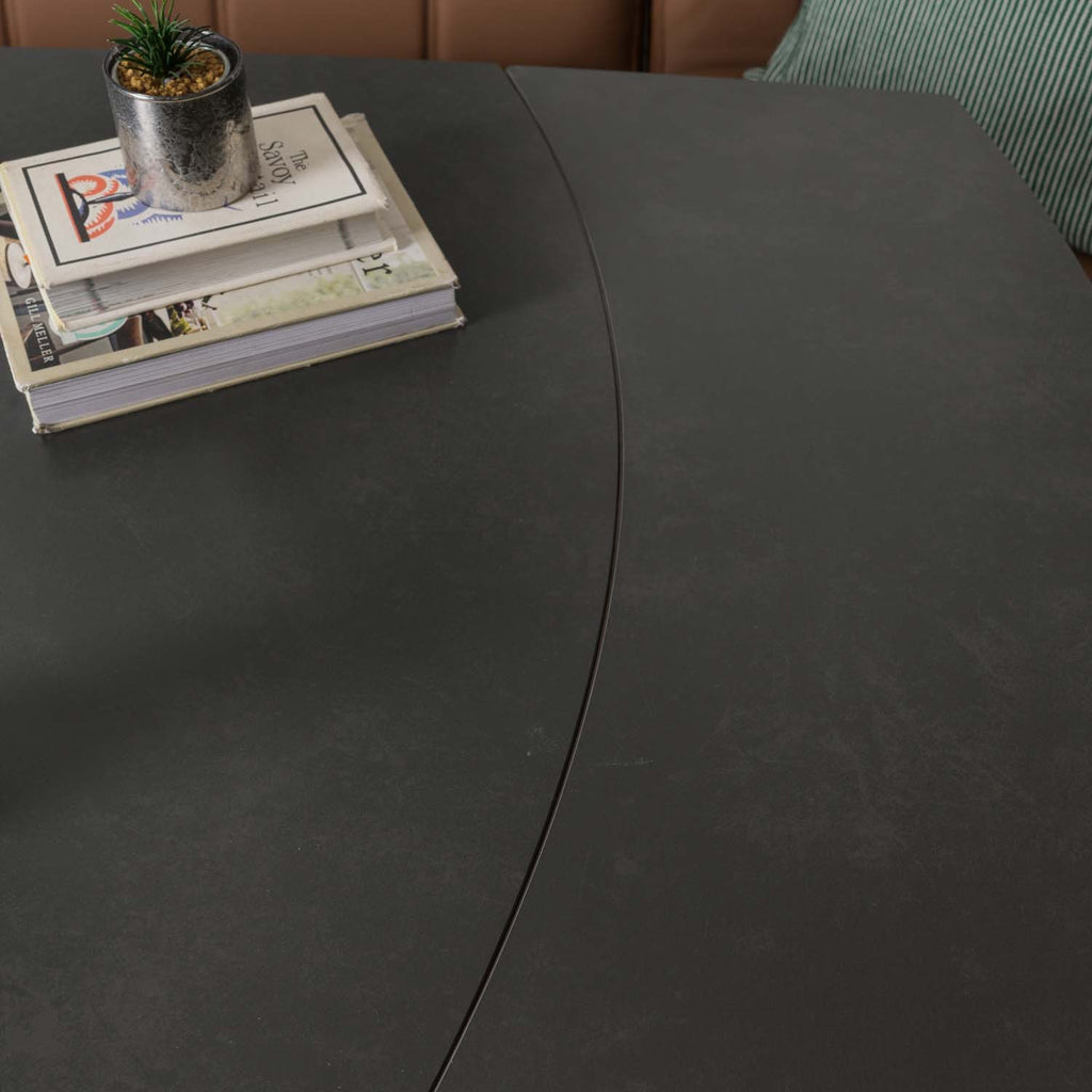 Saturn Motion Table 130-190cm in Dark Grey