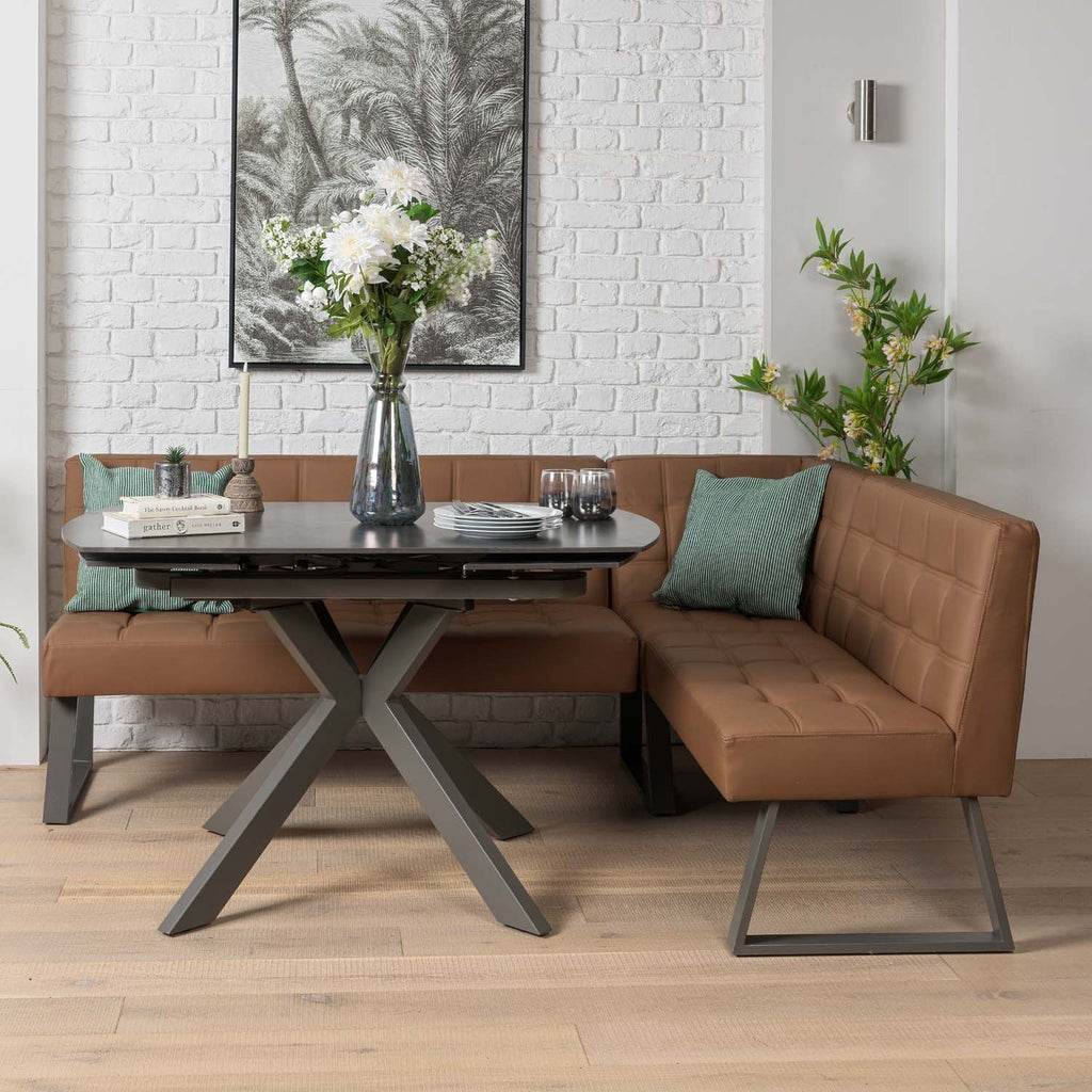 Saturn Motion Table 130-190cm in Dark Grey