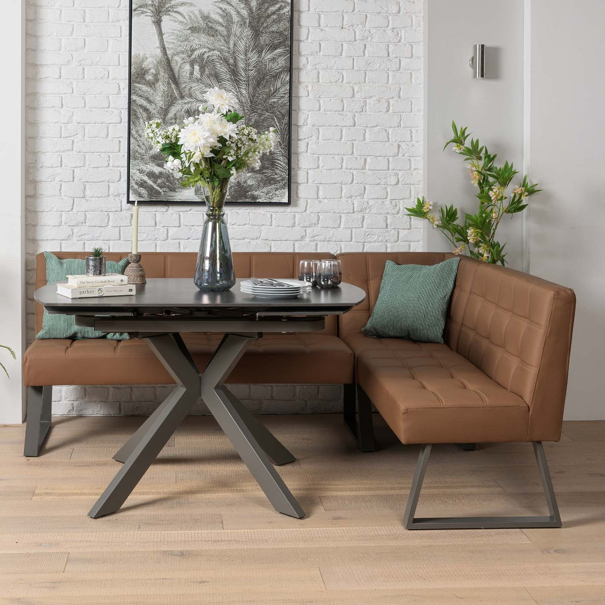 Saturn Motion Table 130-190cm in Dark Grey