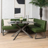Saturn Dining Table 135cm in Dark Grey