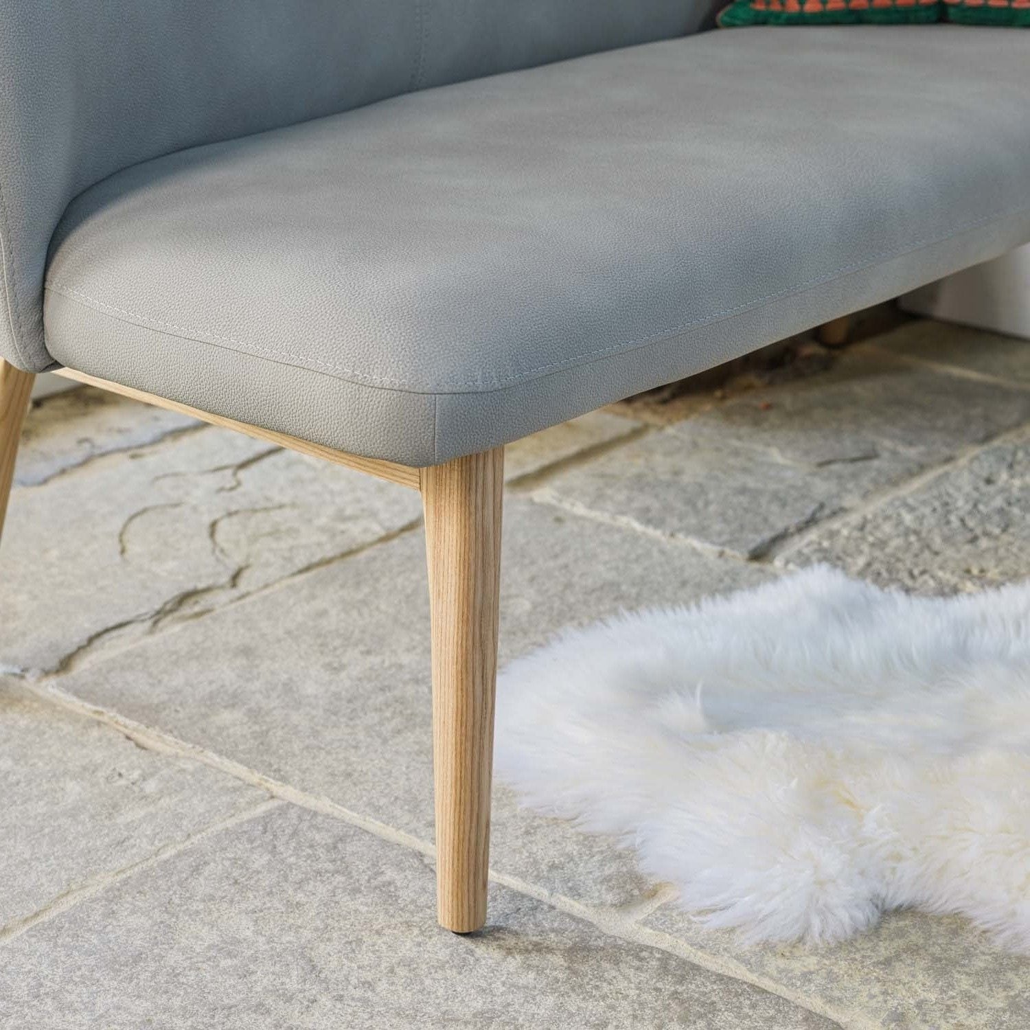 Fairmile Corner Right Hand Facing Bench - Misty