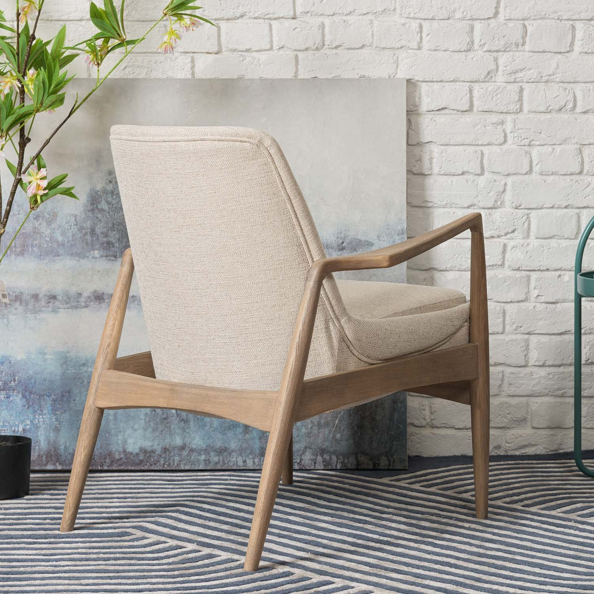 Hampton Beige Accent Chair