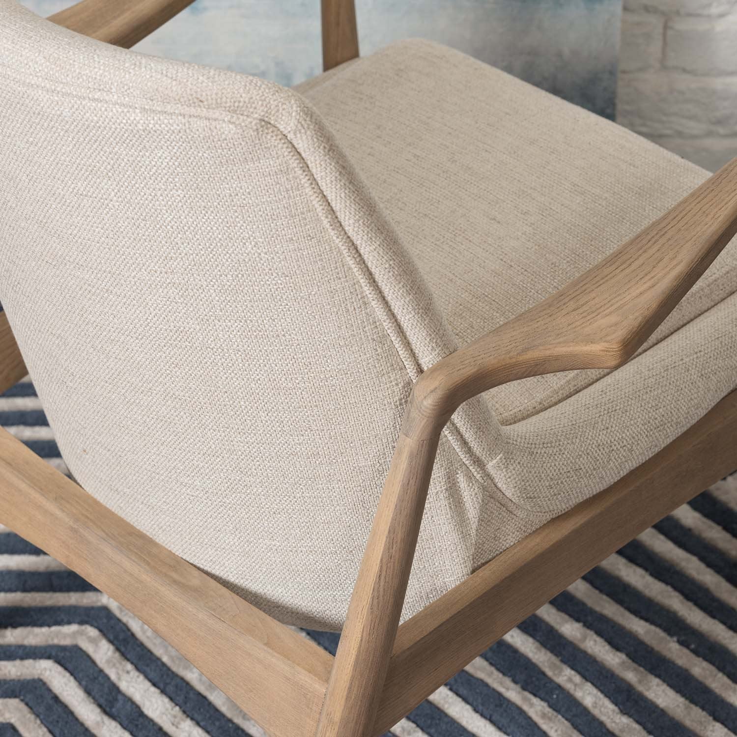 Hampton Beige Accent Chair