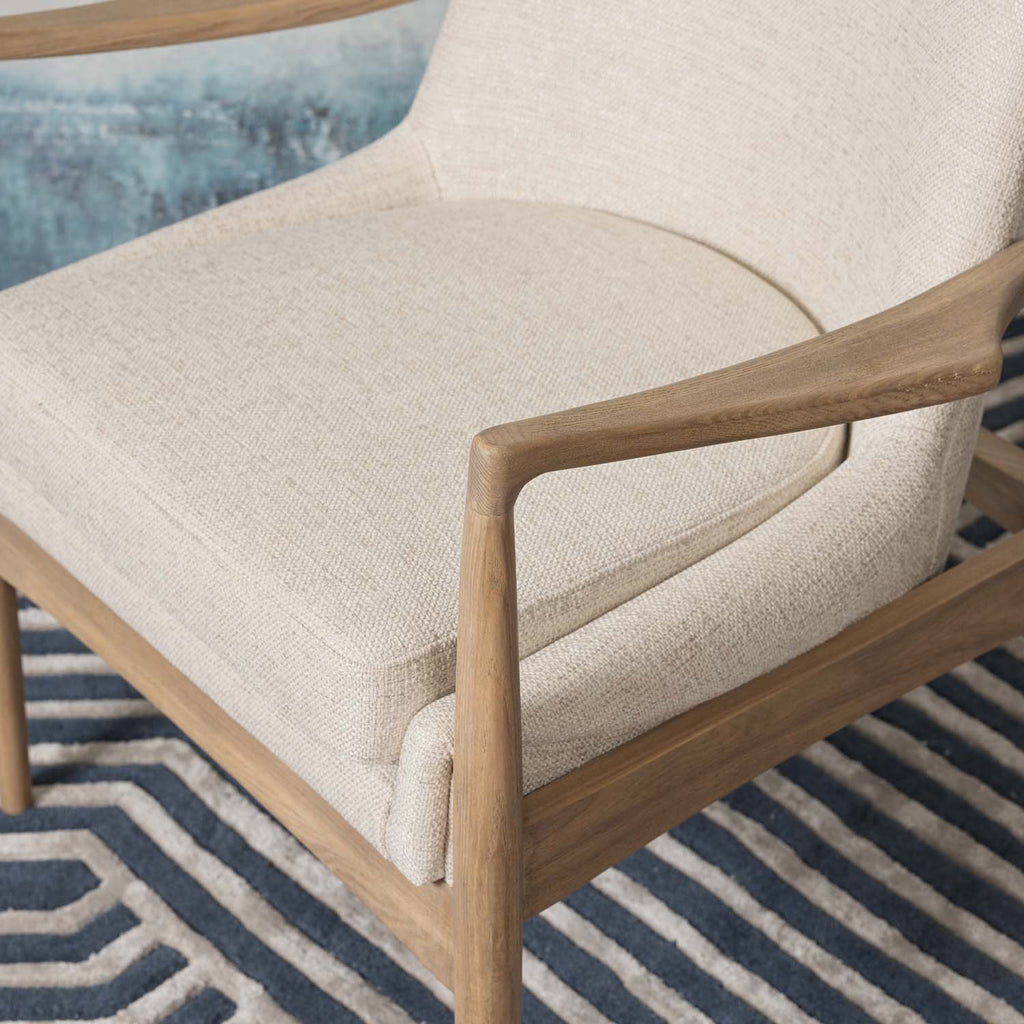 Hampton Beige Accent Chair