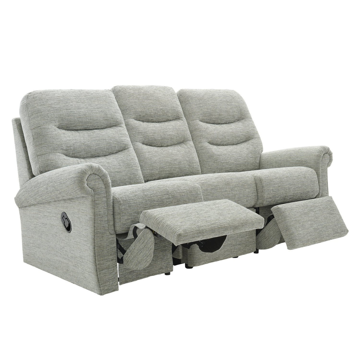 G Plan Holmes Double Manual Recliner Sofa