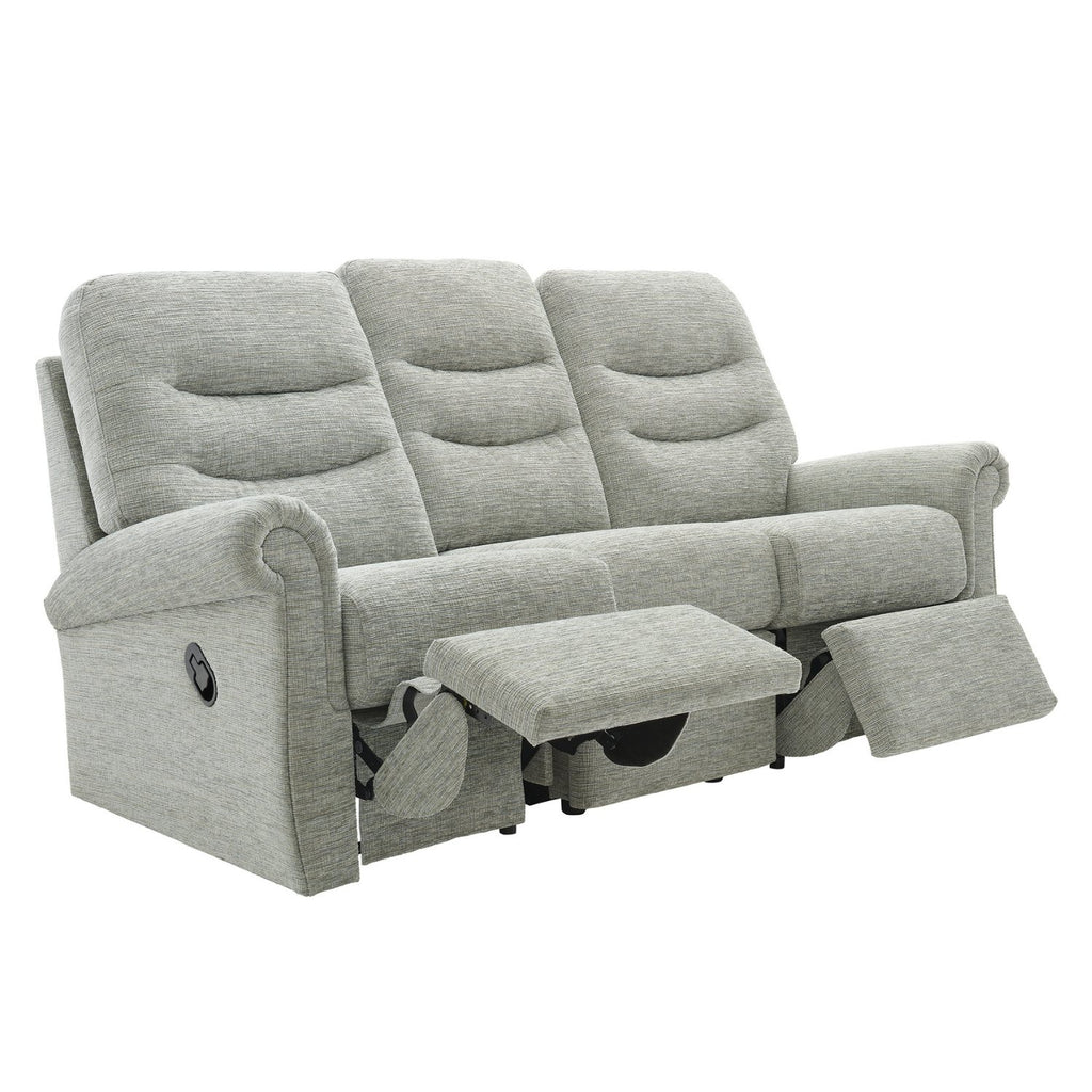 G Plan Holmes Double Power Recliner Sofa