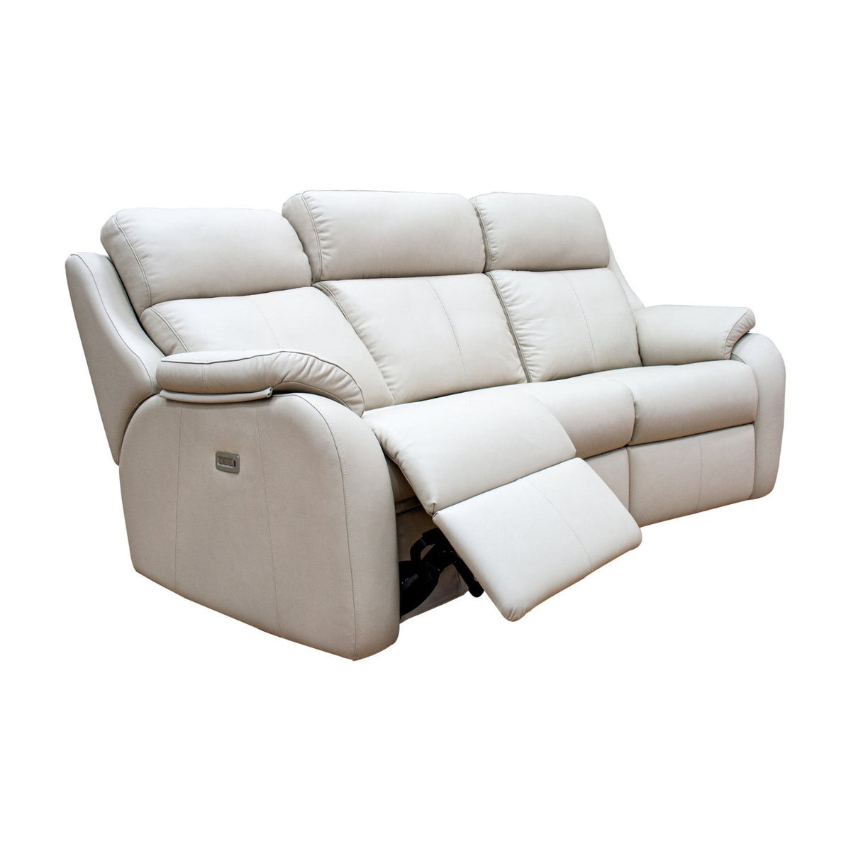 G Plan Kingsbury 3 Seater Double Power Recliner Curved Sofa