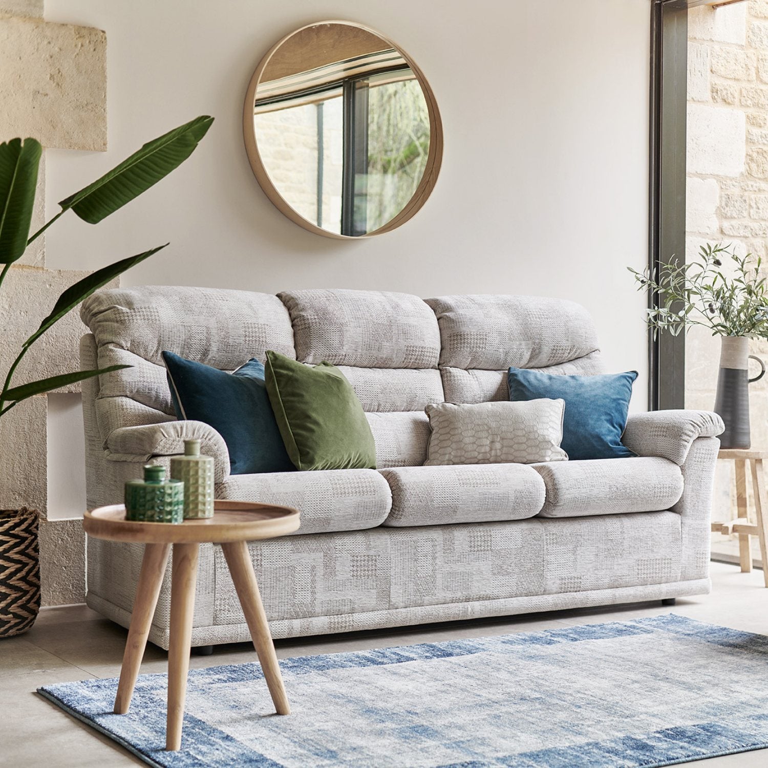G Plan Malvern 3 Seater Sofa with 3 Cushions