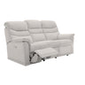 G Plan Malvern 3 Seater Power Recliner with 3 Cushions - LHF
