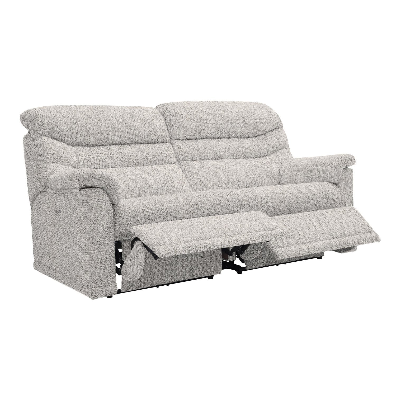 G Plan Malvern 3 Seater Double Power Recliner Sofa with 2 Cushions