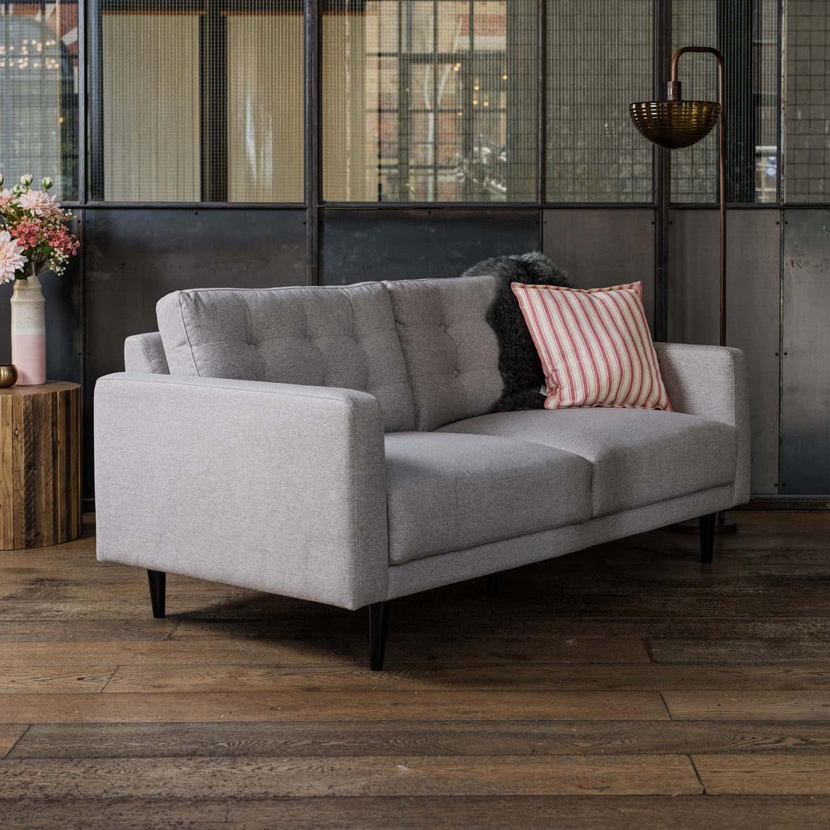 Juliette 3 Seater Sofa in Stone