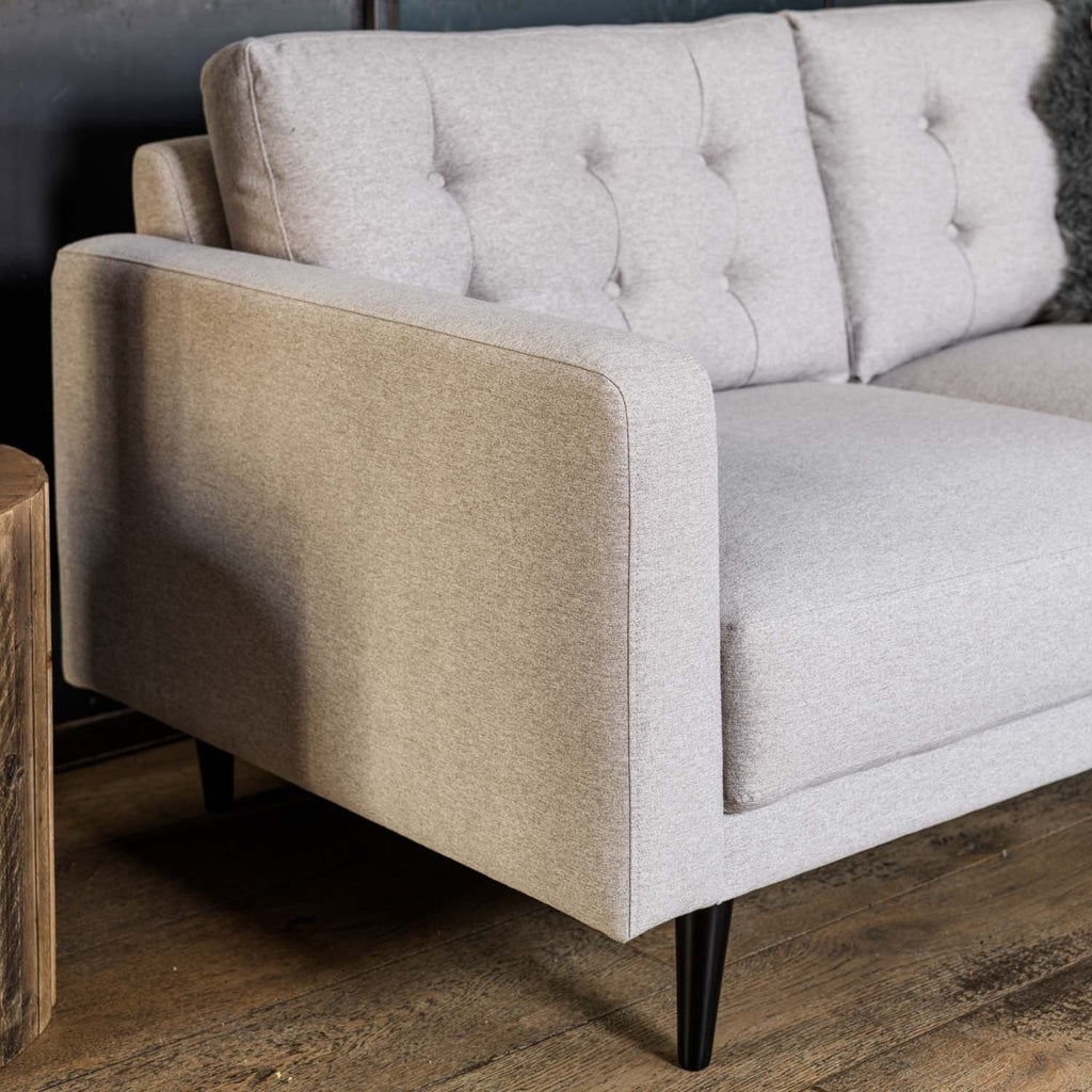 Juliette 3 Seater Sofa in Stone