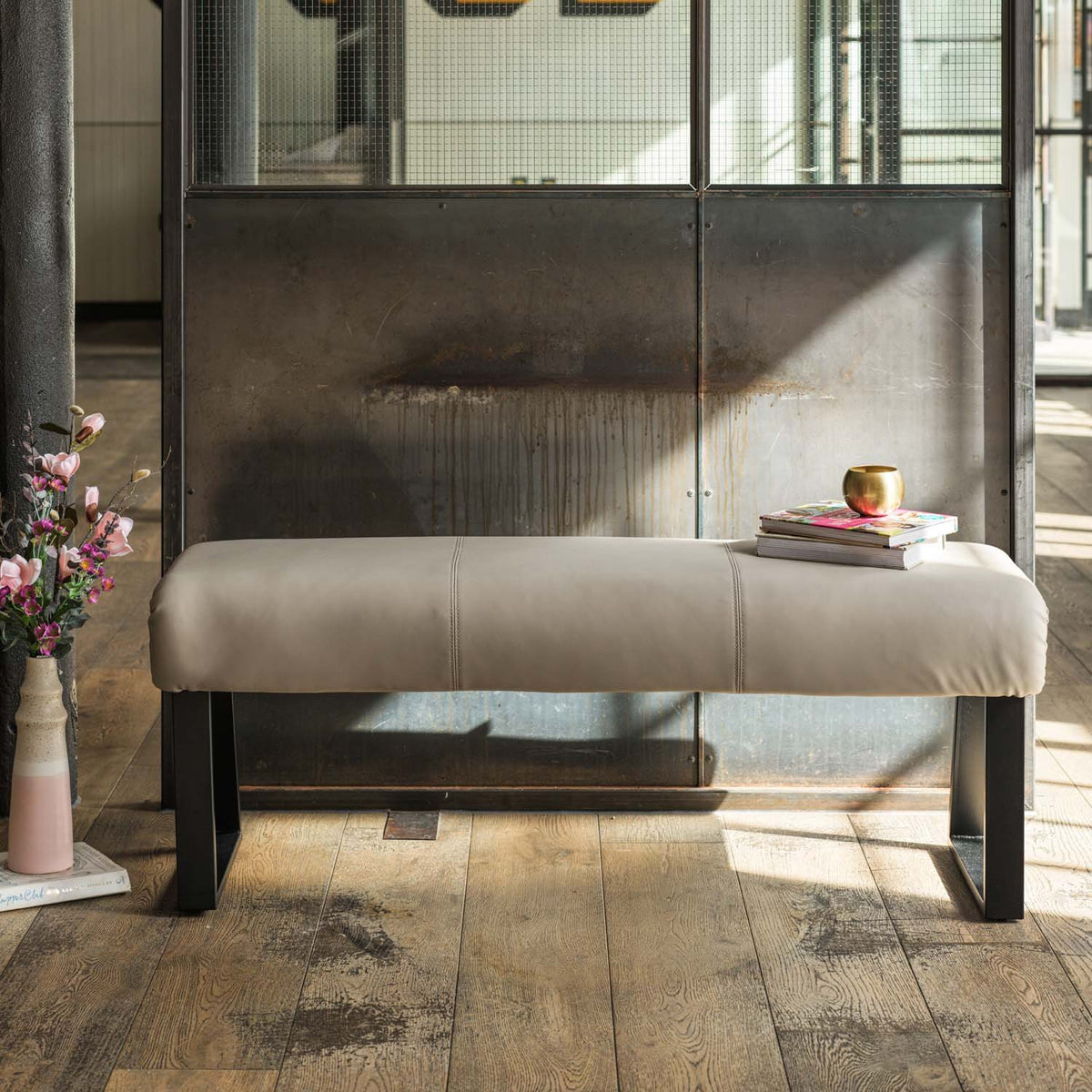 Sonoma Low Bench 138cm in Putty