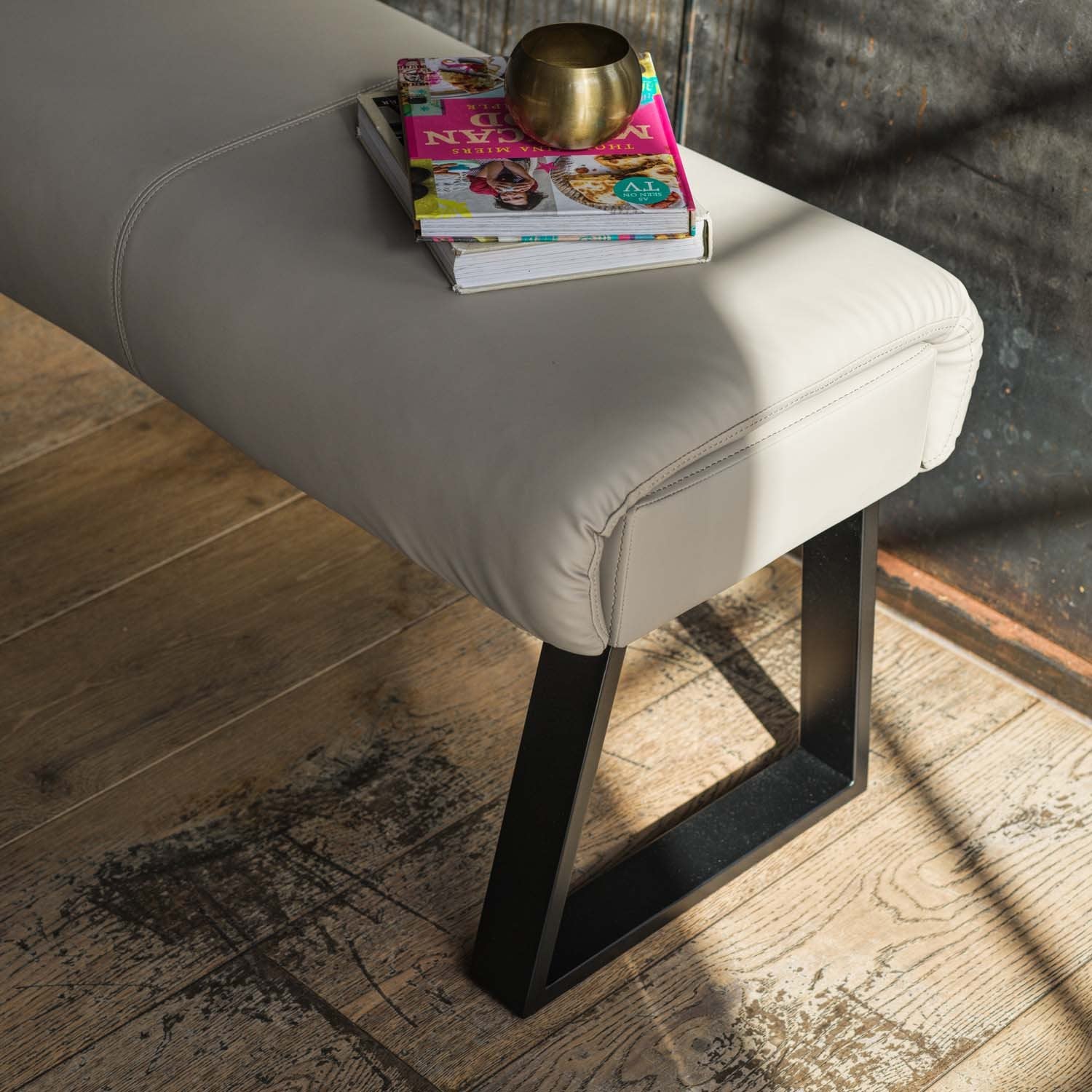 Sonoma Low Bench 138cm in Putty