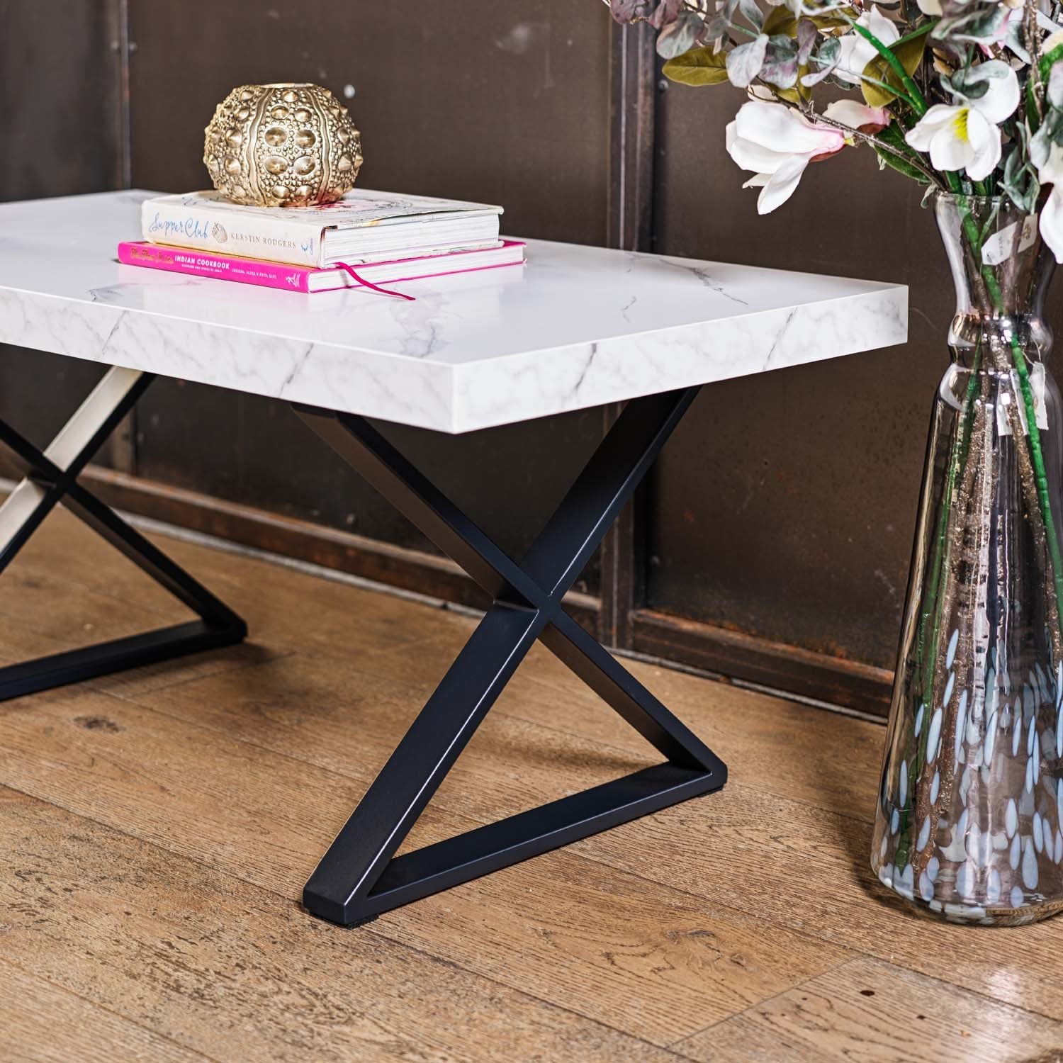 Jupiter Marble Effect Coffee Table