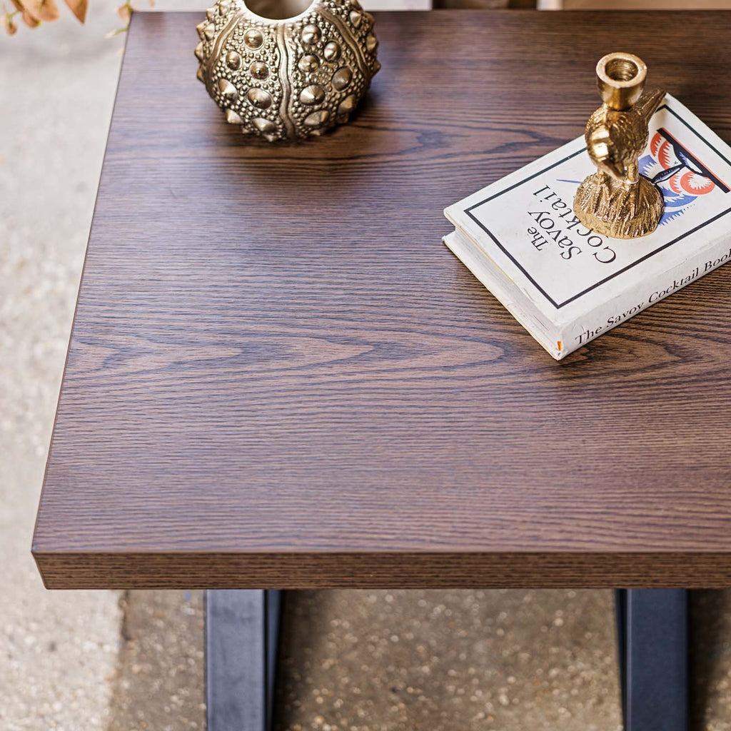 Jupiter Dark Oak Lamp Table