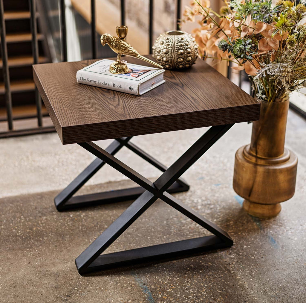 Jupiter Dark Oak Lamp Table
