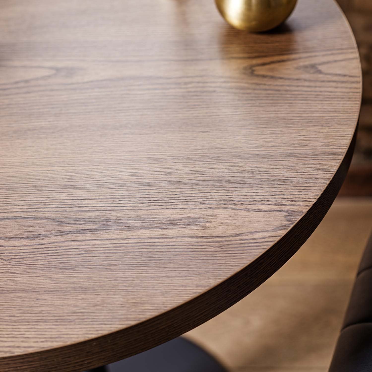Jupiter Dark Oak Bar Table