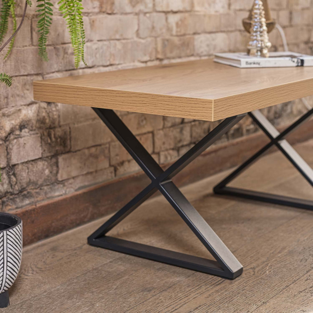 Jupiter Smoked Oak Coffee Table