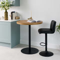Jupiter Smoked Oak Bar Table