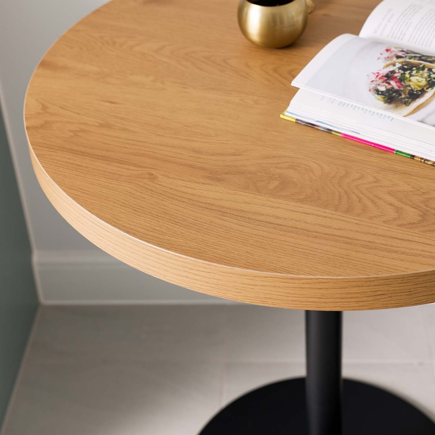 Jupiter Smoked Oak Bar Table