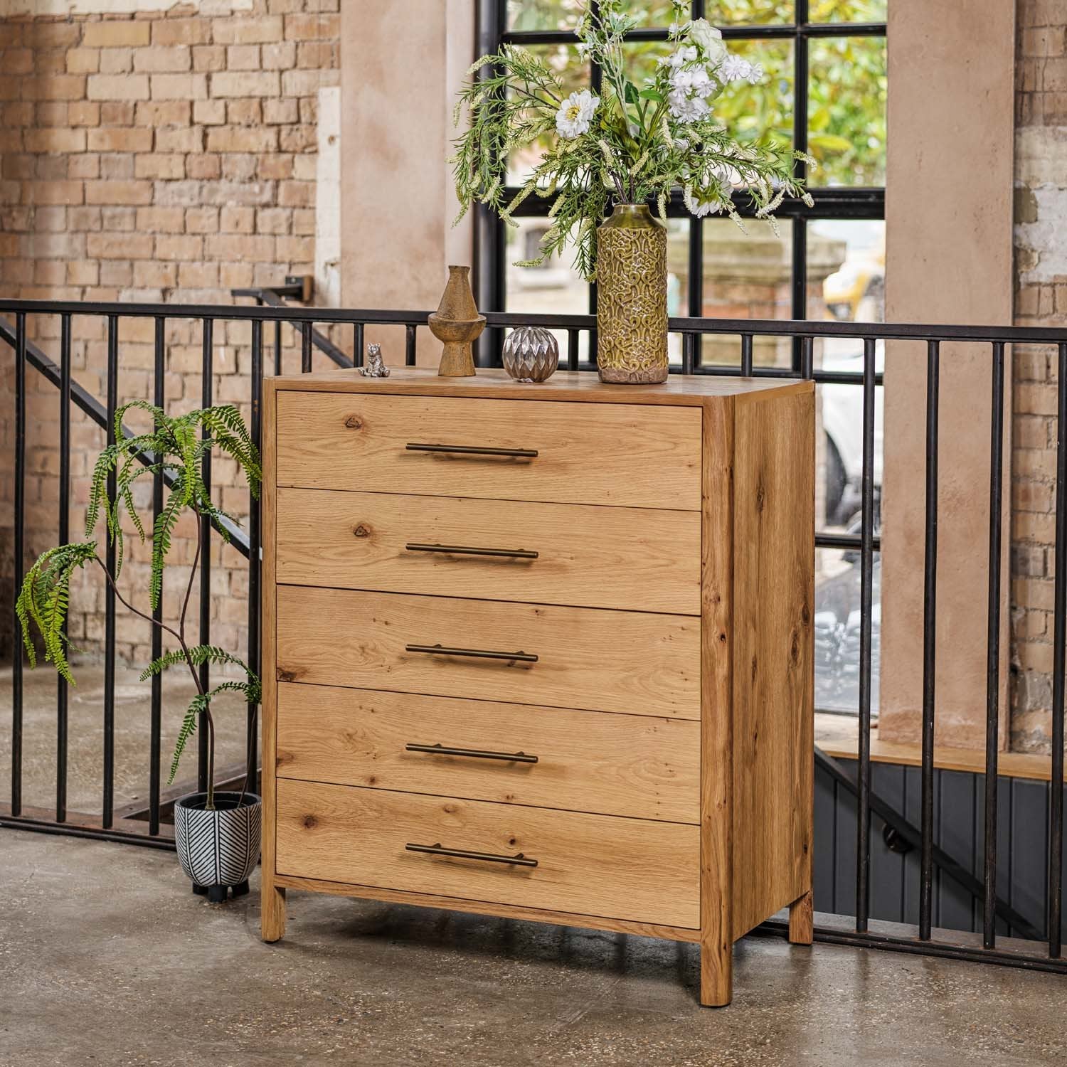Maitland 5 Drawer Tall Chest