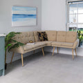 Sloane Corner Bench Cloud