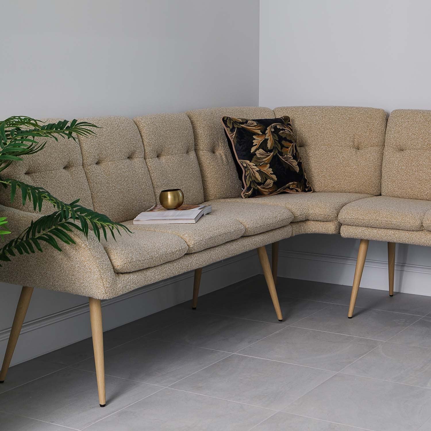 Sloane Corner Bench Cloud