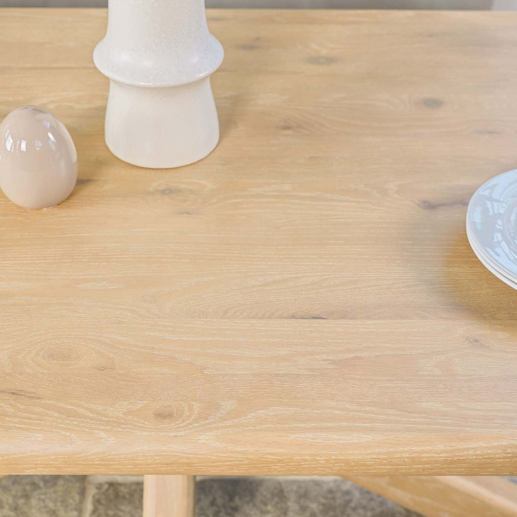 Fairmile 200cm Dining Table with Fairmile Corner Bench - RHF