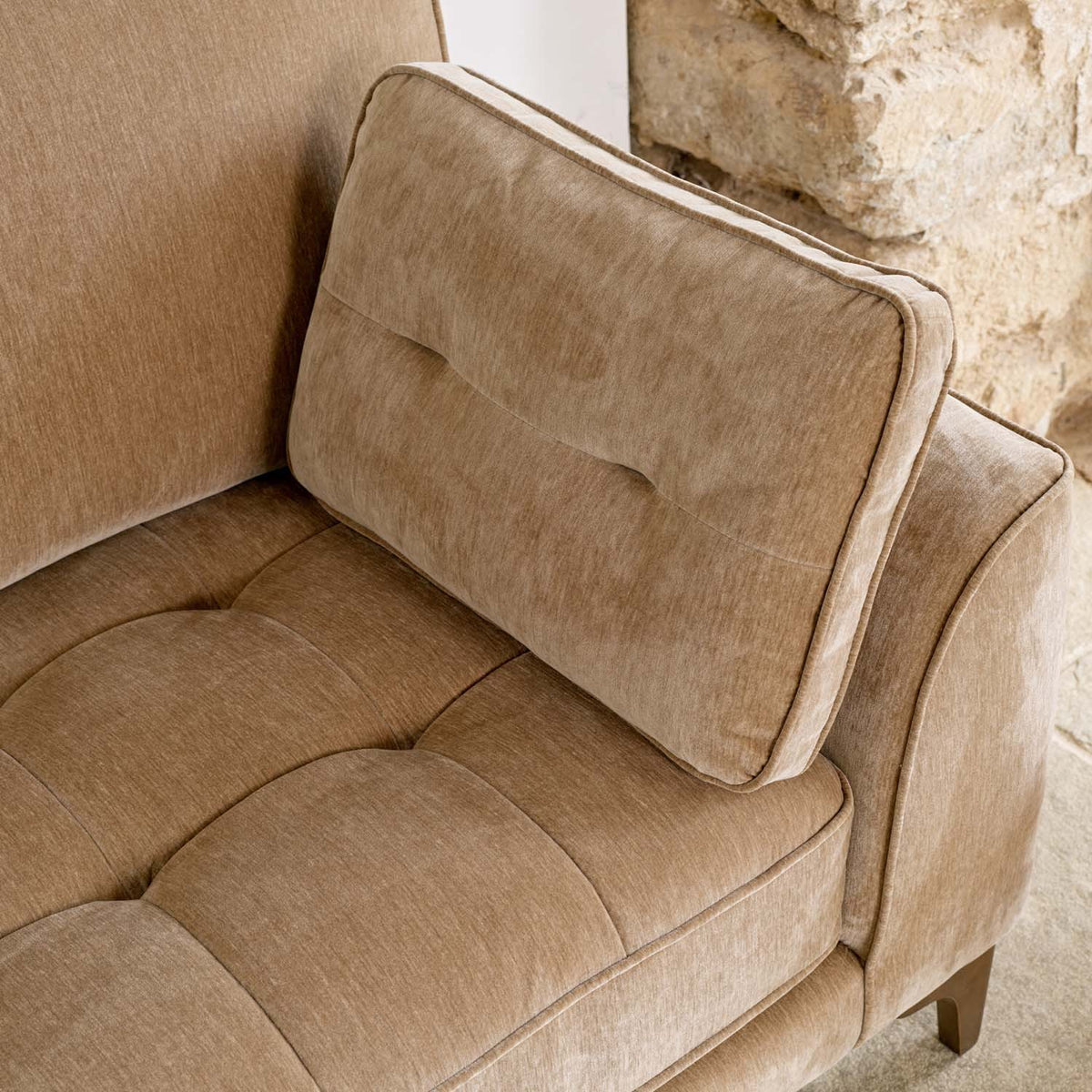 Hartpury 2 Seater Sofa in Taupe