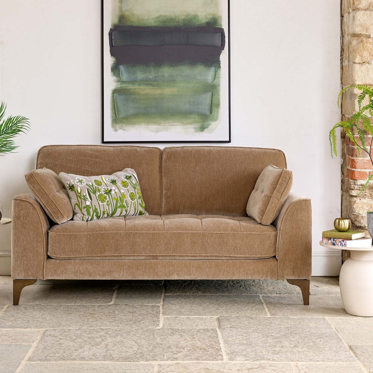 Hartpury 2 Seater Sofa in Taupe