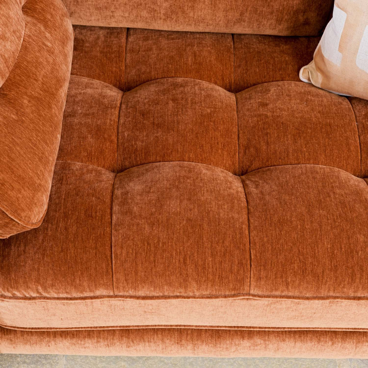 Hartpury 2 Seater Sofa in Rust