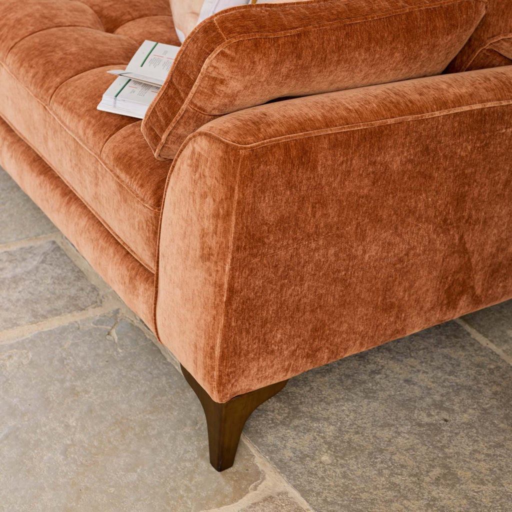Hartpury 2 Seater Sofa in Rust