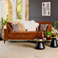 Hartpury 3 Seater Sofa in Rust